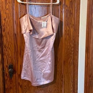 Satin urban outfitters slip dress